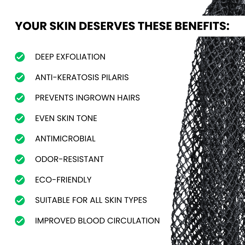 Authentic African Exfoliating Net Sponge