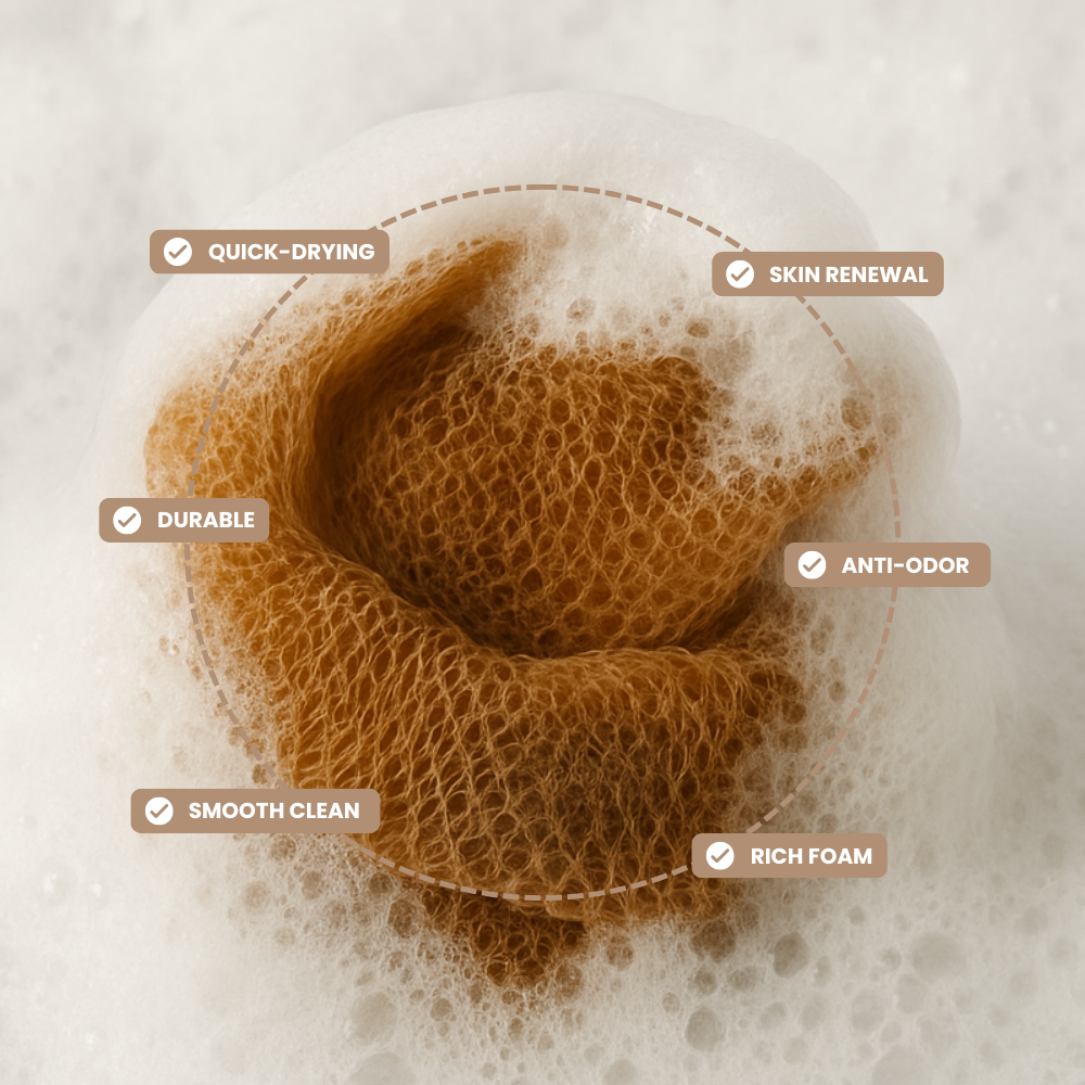 Authentic African Exfoliating Net Sponge