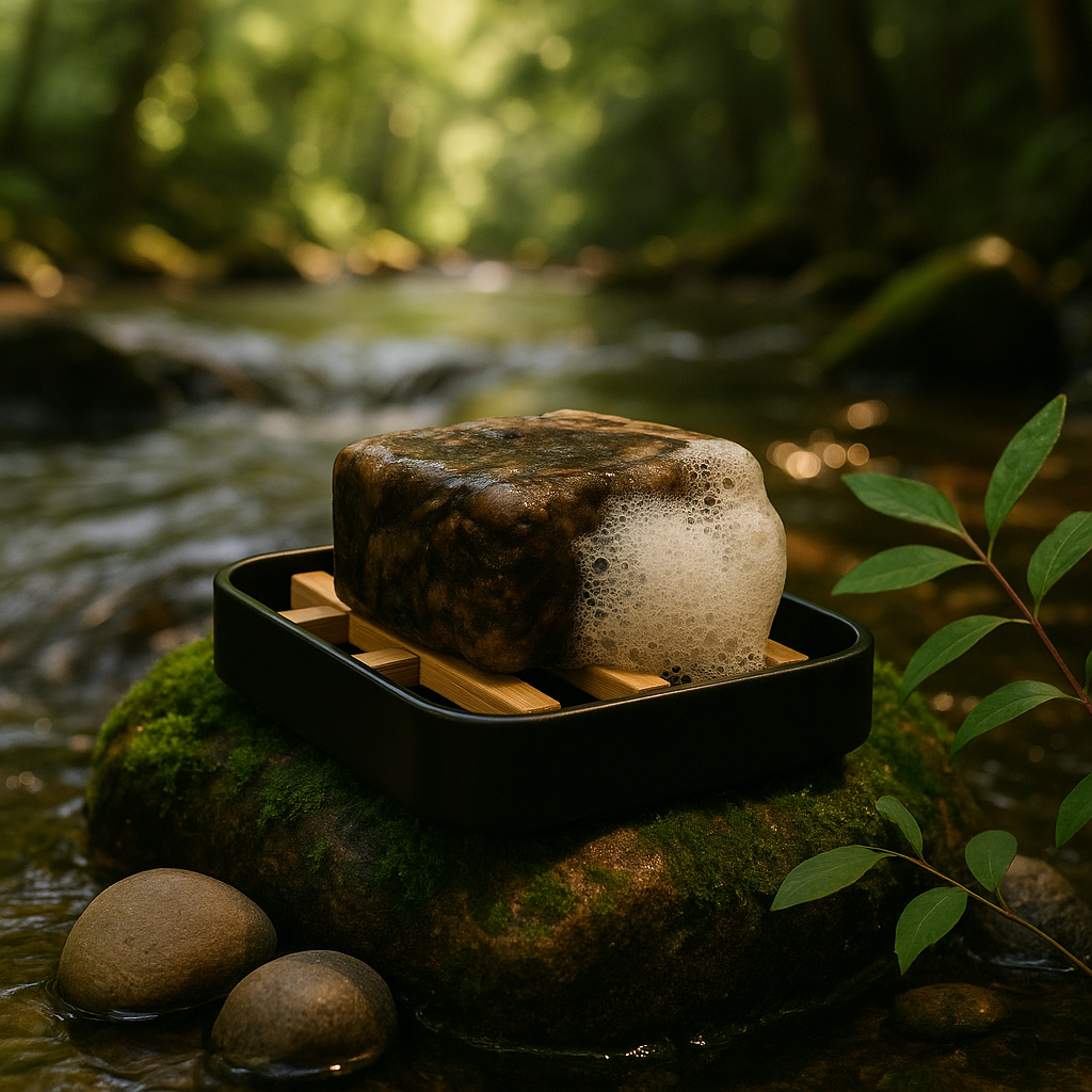 Eco-friendly Bamboo Self-Draining Soap Dish